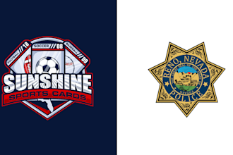 design creative sport card and police logo for you in just 1 day