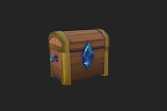 create game ready 3d stylized models and props for your game
