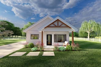 design eco friendly sustainable landscape with 3d backyard visualization