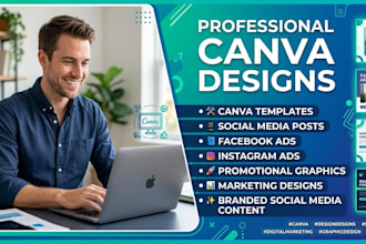 design canva templates social media posts and creative ads for fb and ig