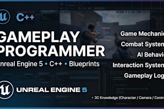 develop polished gameplay systems in unreal engine