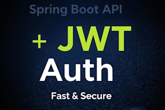 build rest API with jwt authentication