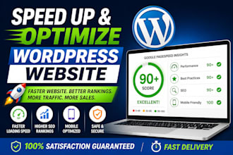 speed up and optimize your wordpress website for fast performance
