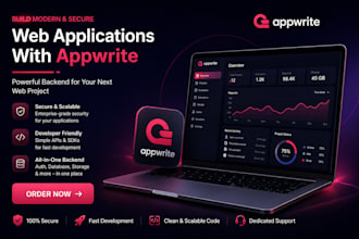 do full stack web development with appwrite