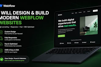 design and build your professional webflow website
