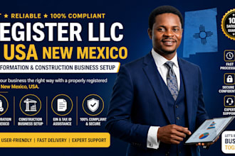register llc in USA new mexico llc formation and construction business setup