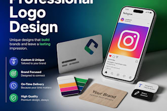 design a modern ai logo and instagram branding