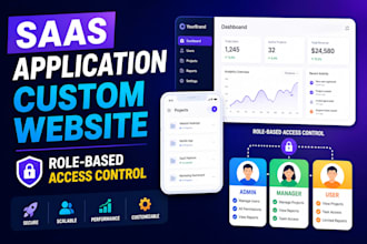 do custom website development, business website, software, full stack dev