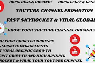 do best youtube channel promotion for super fast growth using email ads