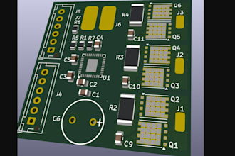 initiate high speed working pcb design layout espstm32 nrf  iot easyeda kicad