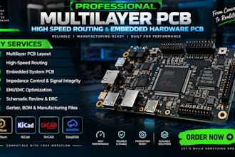 design multilayer pcb layout for high speed and embedded systems