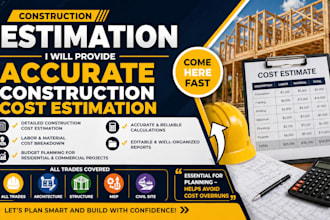 do precise quantity takeoff for your construction projects