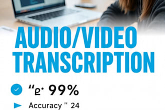 and accurate audio video transcription with timestamps