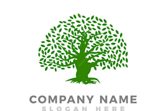 design a custom tree logo