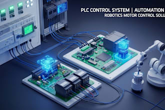 build plc control system, automation pcb and robotics motor control solutions