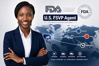 be your fda fsvp agent for US food import compliance and foreign supplier verrif