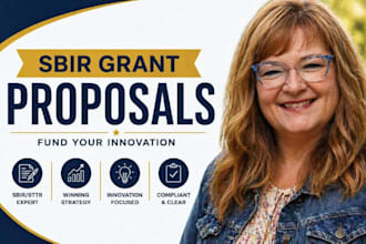 startup business sbir funding grant proposal, tech grant companies writing