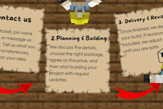 build custom minecraft houses, spawns and maps