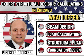 provide expert structural design and calculations in chicago