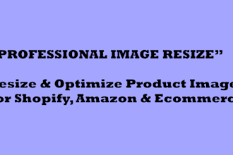 resize and optimize product images for shopify and amazon