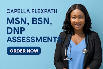 do flexpath, nclex, bsn, msn and dnp nursing capella, gcu
