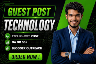 build technology backlinks with manual outreach