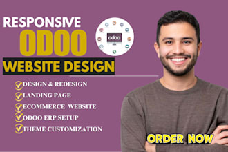 design odoo, develop odoo website, odoo ecommerce, customize odoo  website