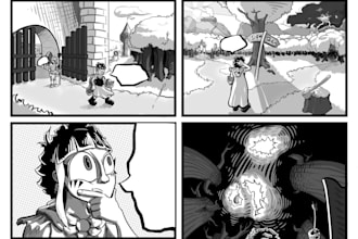 make comic pages for you