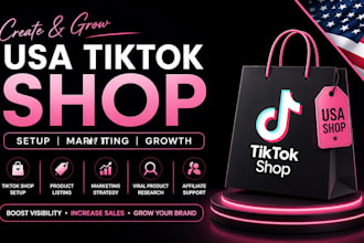 create usa tiktok shop tikok marketing