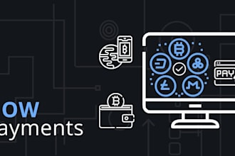 set up 2d, 3d payment gateway, crypto payment payment processor card payment