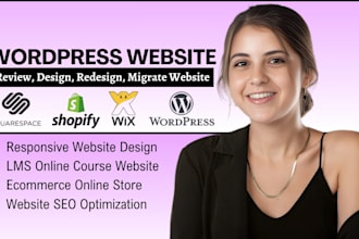 recreate online course website on learnworlds thinkific kajabi wordpress website