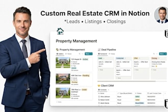 design a notion CRM for ecommerce shops with inventory and customer