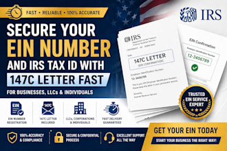 secure your ein number and irs tax id with 147c letter fast