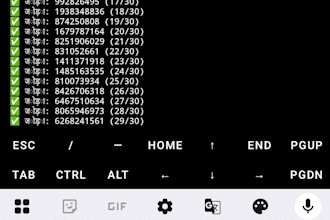 create a custom telegram scraper or automation script in python