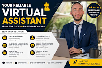 be your reliable virtual assistant for email, admin tasks and organization