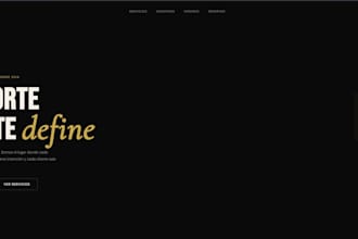 modern responsive HTML landing page for your business