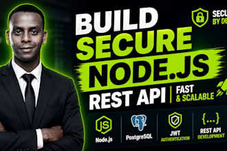 build secure nodejs rest API with postgresql and jwt authentication