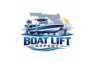 design superb modern boat logo with satisfaction guaranteed