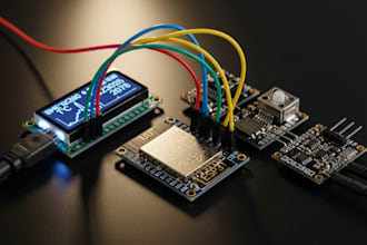 program arduino, esp32, stm32 and develop embedded firmware