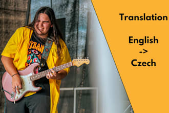 translate any english content to czech