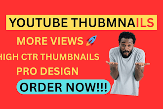 design high CTR youtube thumbnails that boost clicks and views