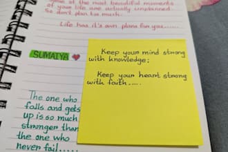 write handwritten notes, letters, and messages in neat handwriting
