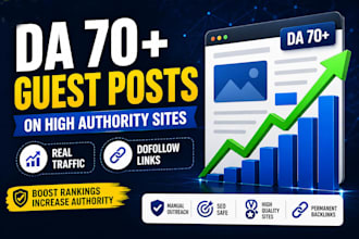 do guest post, backlinks, and blogger outreach for SEO link building