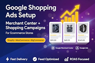 set up google merchant center and shopping ads for your ecommerce store