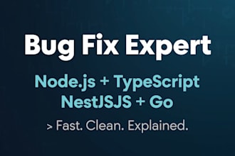 fix your javascript typescript or nodejs bug