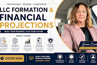 create llc formation documents and financial projections for your business