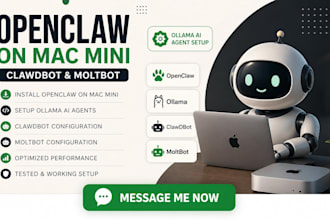 install openclaw on mac mini setup open claw on ollama ai agent clawdbot moltbot
