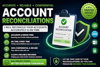 reconcile your accounts and clean up your books to ensure accurate financials