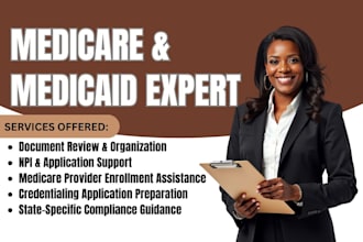 do home care, medicare and medicaid provider enrollment for credentialing