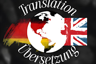 professional and natural translations by nativ speaker